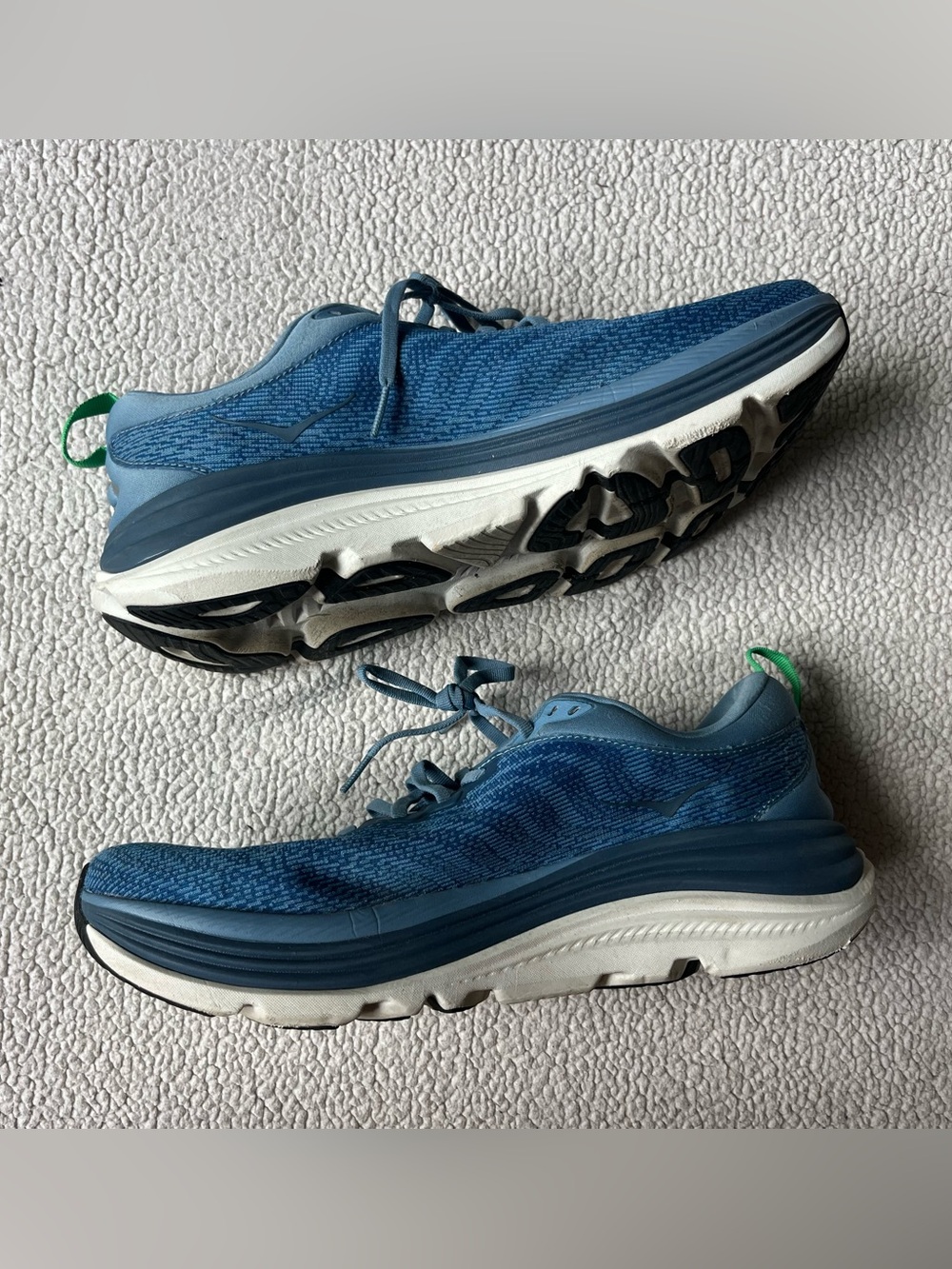 Hoka Gaviota Blue Running Sneakers MENS 13 - Picture 3 of 7
